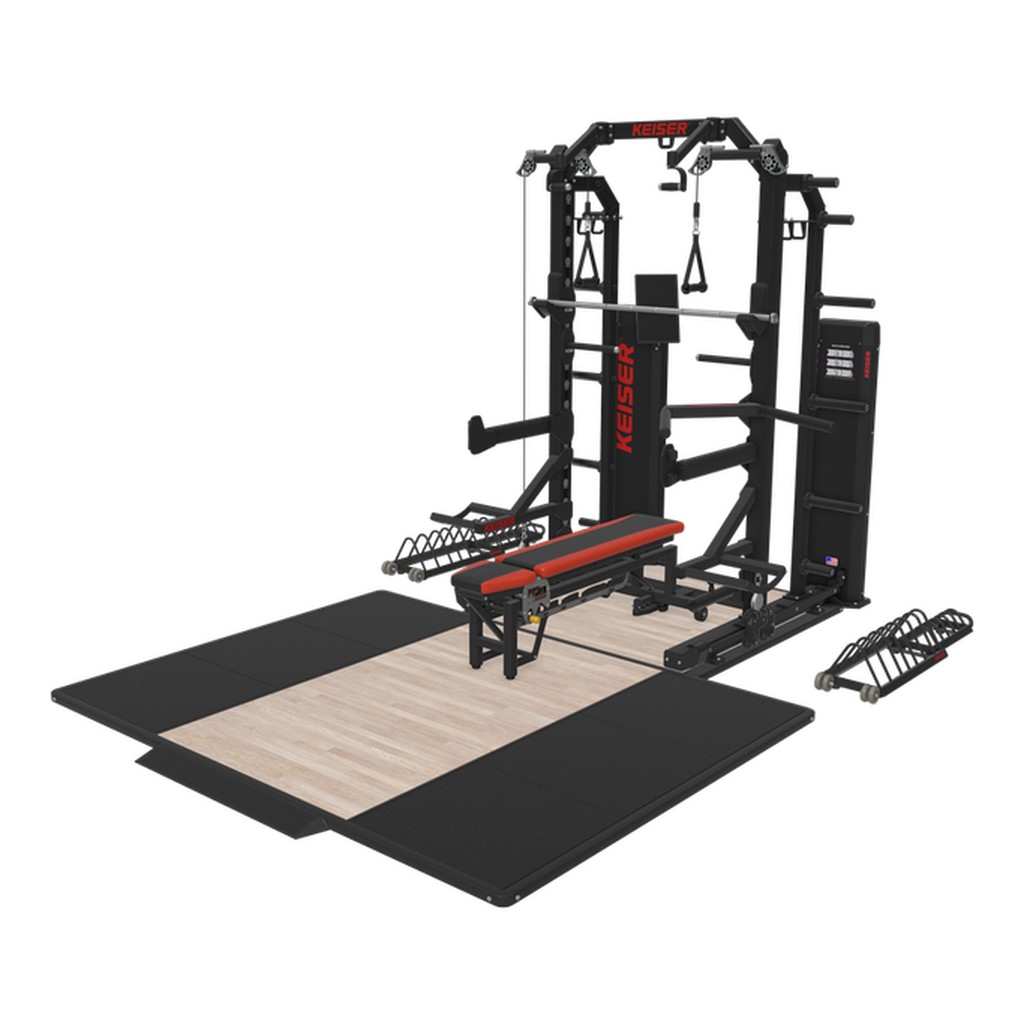 Keiser A400 Half Rack 8'