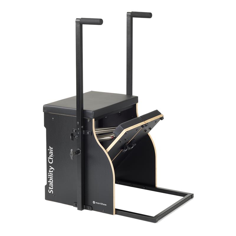 [Merrithew__ST-11111] Split-Pedal Stability Chair™ (Jet Black) – with Handles NEW